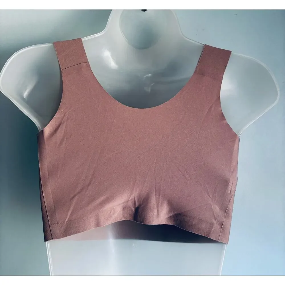 Victoria's Secret Gray Wireless Lounge Bralette L-XXL Seamless Comfort - Picture 7 of 7